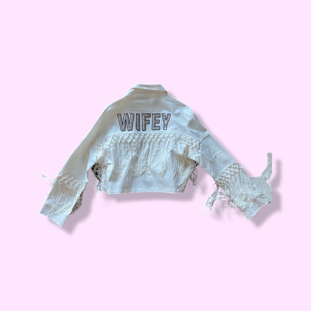 Wifey Fringe Jacket